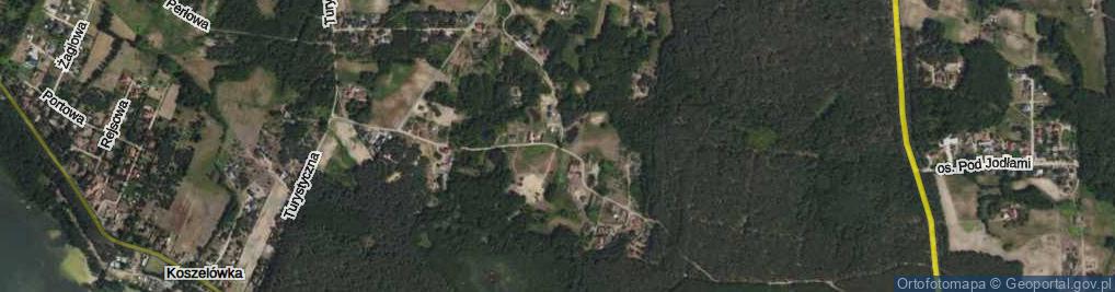 Zdjęcie satelitarne Osiedle Pod Sosnami os.